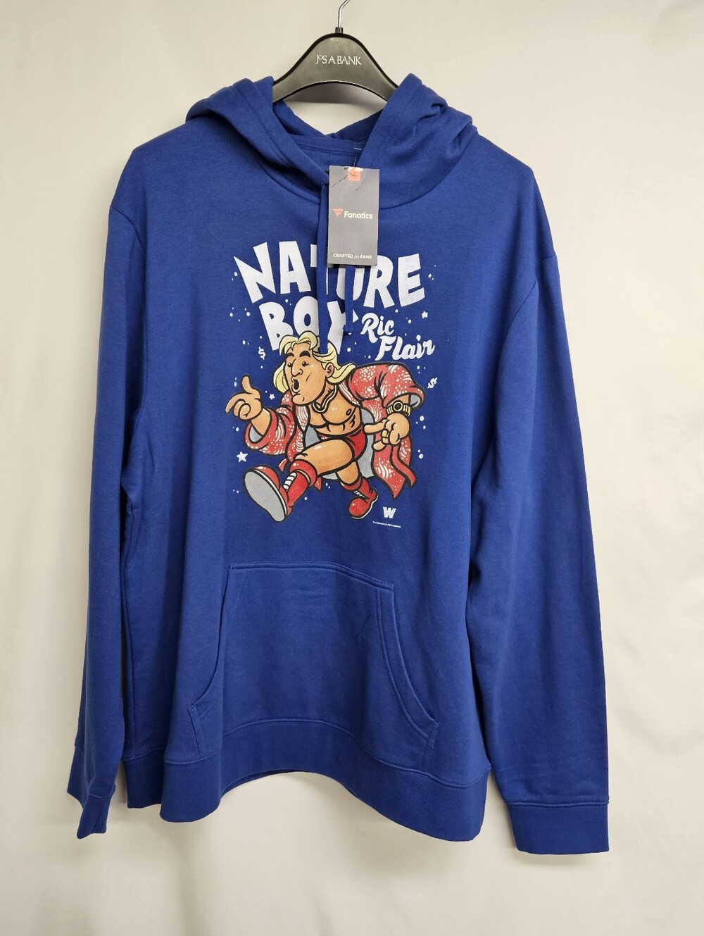 Fanatics Ric Flair Nature Boy Blue Hoodie Mens XXLARGE Stylin and Profiling WWE